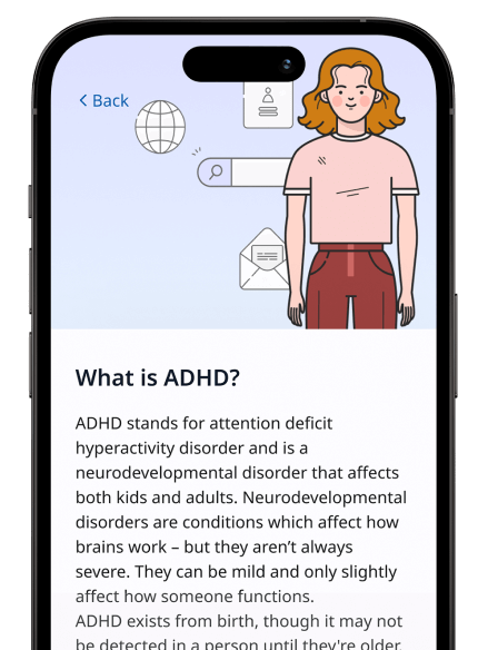 Fyrli App What is ADHD Screen